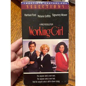 Working Girl VHS, Harrison Ford, Sigourney Weaver, Melanie Griffith